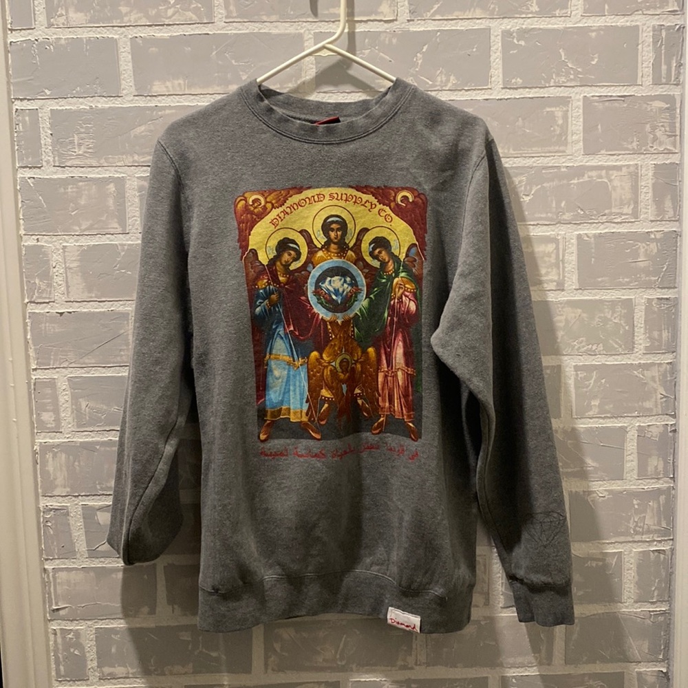 Diamond Supply Co. Grey Sweatshirt